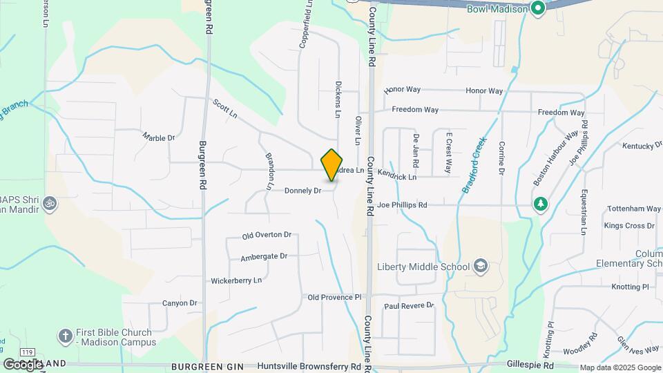 12661 Dickens Ln Map and Location Details