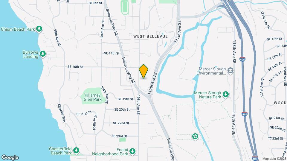 10809 SE 17th St Map and Location Details