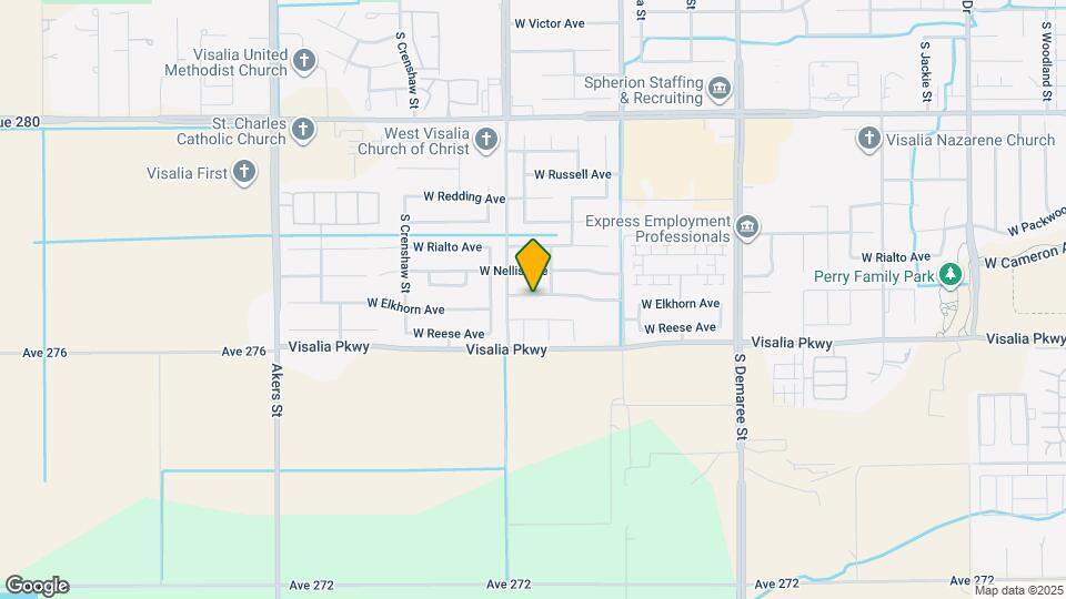 4421 W Elkhorn Ave Map and Location Details