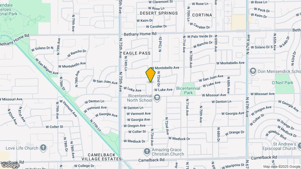 5540 N 73rd Ave Map and Location Details