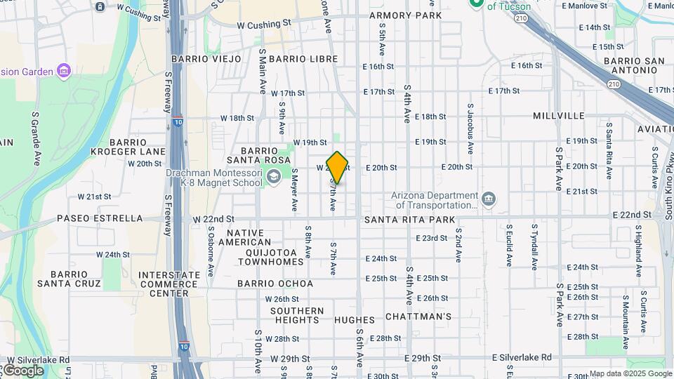 70 W 21st St Map and Location Details