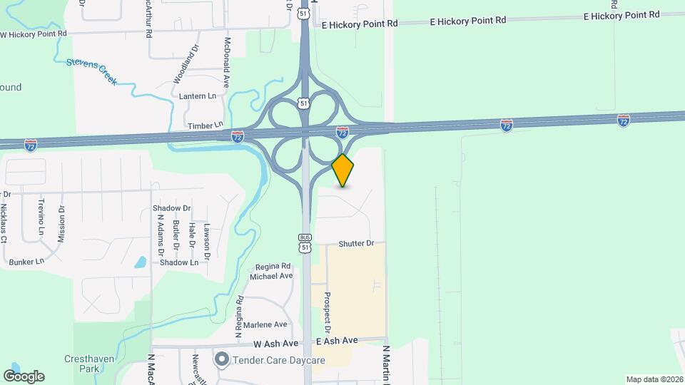 240 Hickorywood Dr Map and Location Details