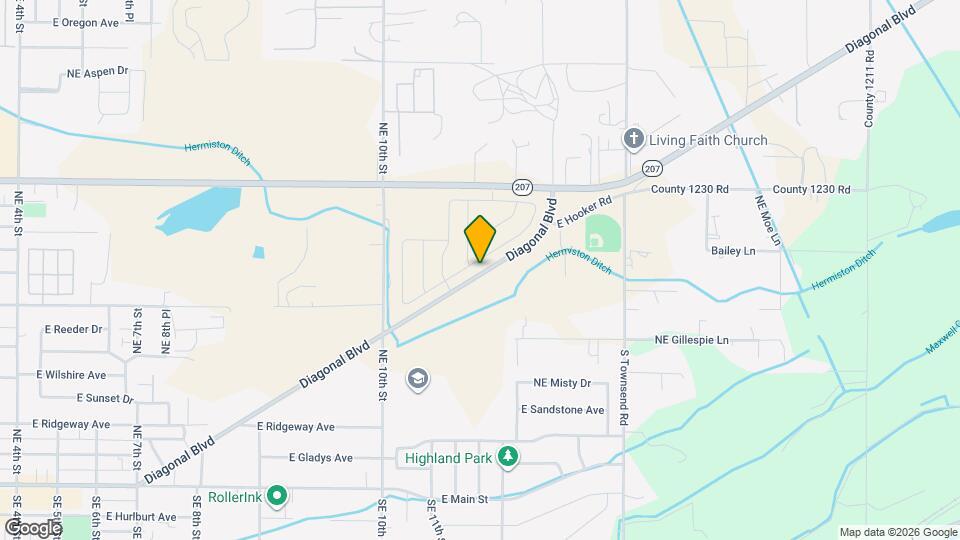 1205 NE Emerald Dr Map and Location Details