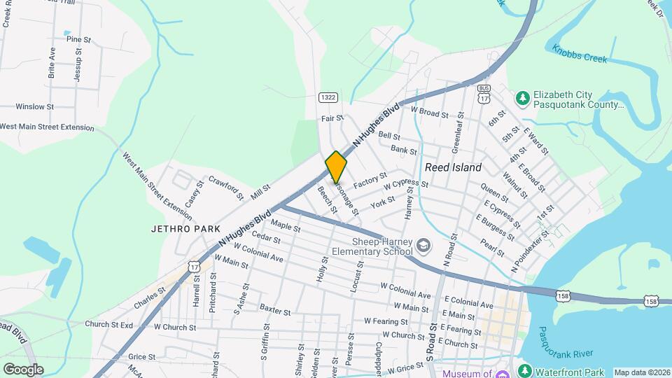 711 Parsonage St Map and Location Details