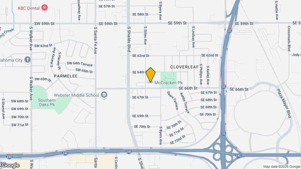 311 SE 66th St Map and Location Details