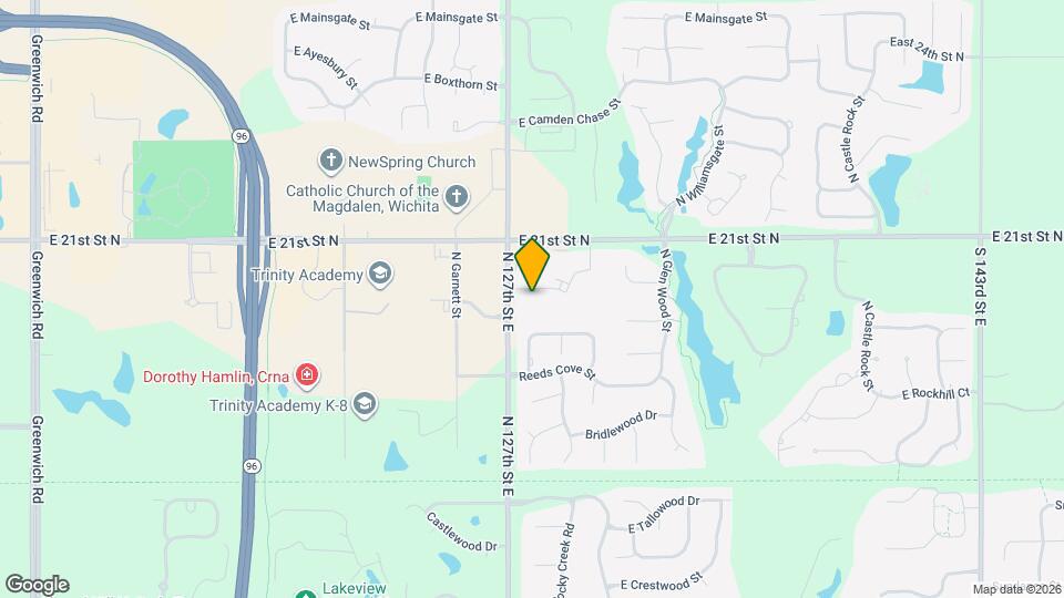 2084 N 127th Ct E Map and Location Details