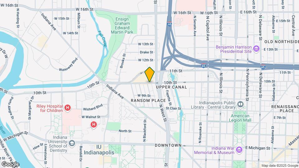 949 N California St Map and Location Details