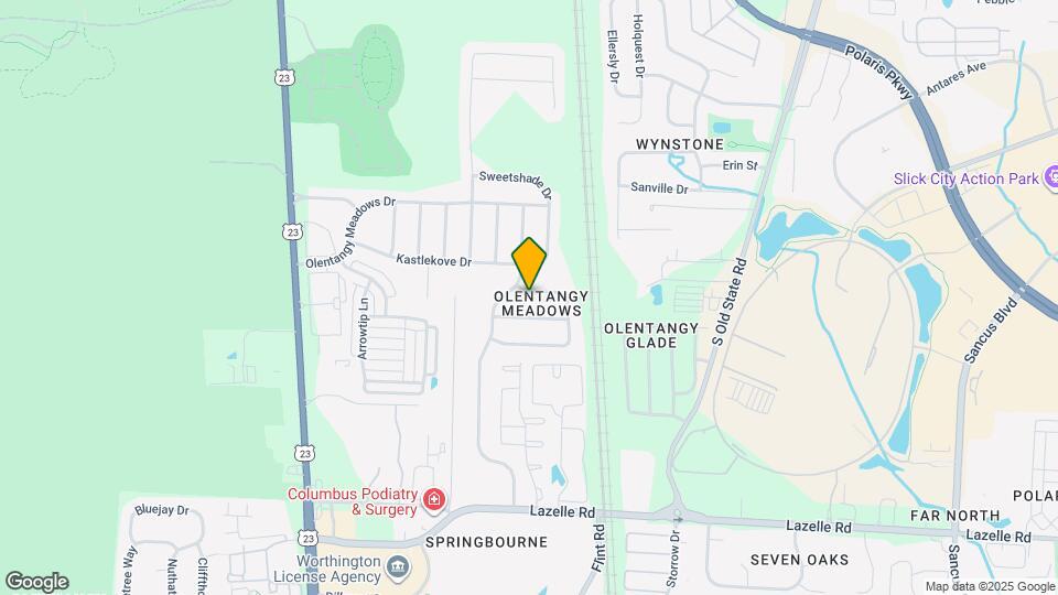 321 Amber Wood Way Map and Location Details