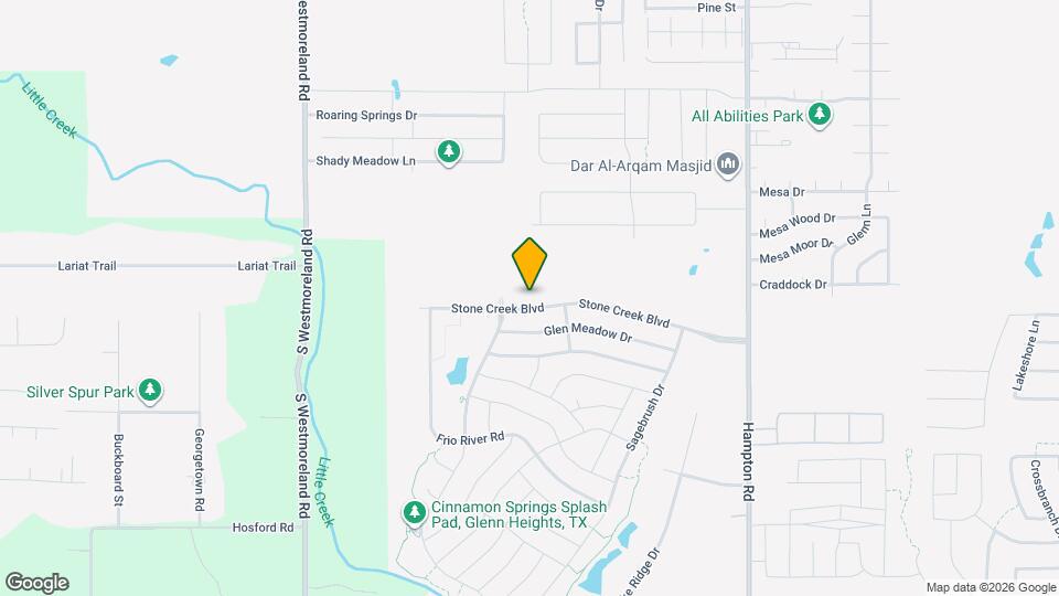 425 Stone Creek Blvd Map and Location Details