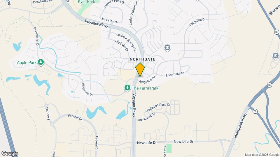 11704 Wildwood Ridge Dr Map and Location Details