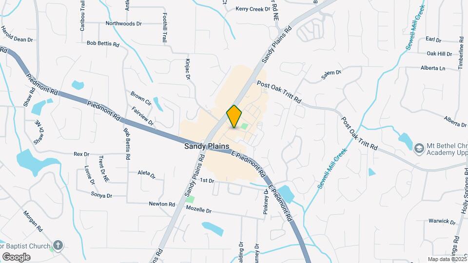 EVOQ EAST COBB Mapa y Detalles de la Ubicación
