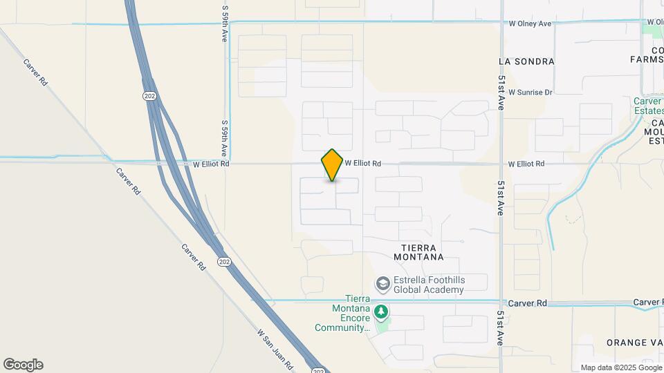 10920 S 55th Ln Map and Location Details