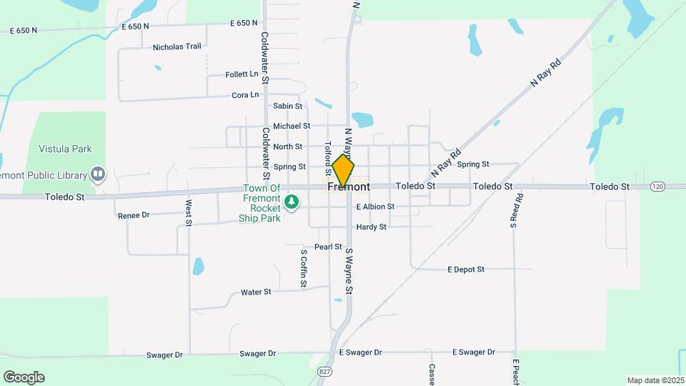 101 W Toledo St, Unit C Map and Location Details