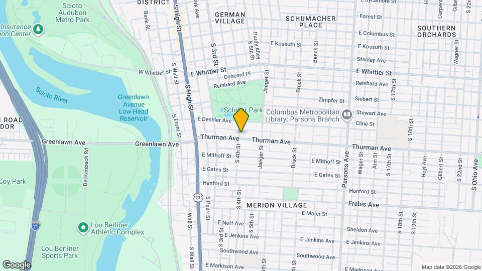 1110 S 4th St, Unit 01-404 Map and Location Details
