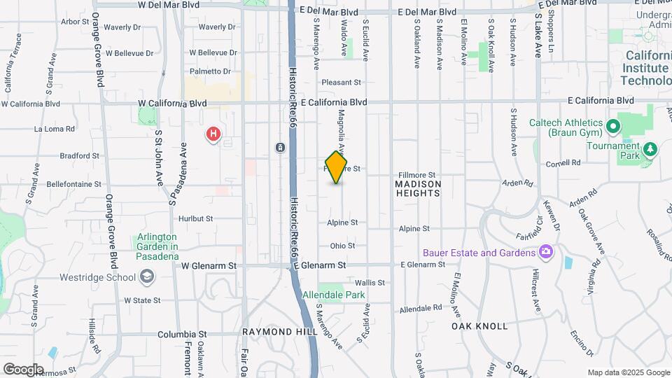 837 Magnolia Ave, Unit 11 Map and Location Details