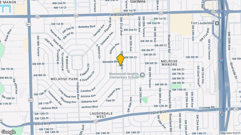 631 SW 31st Ave Map and Location Details