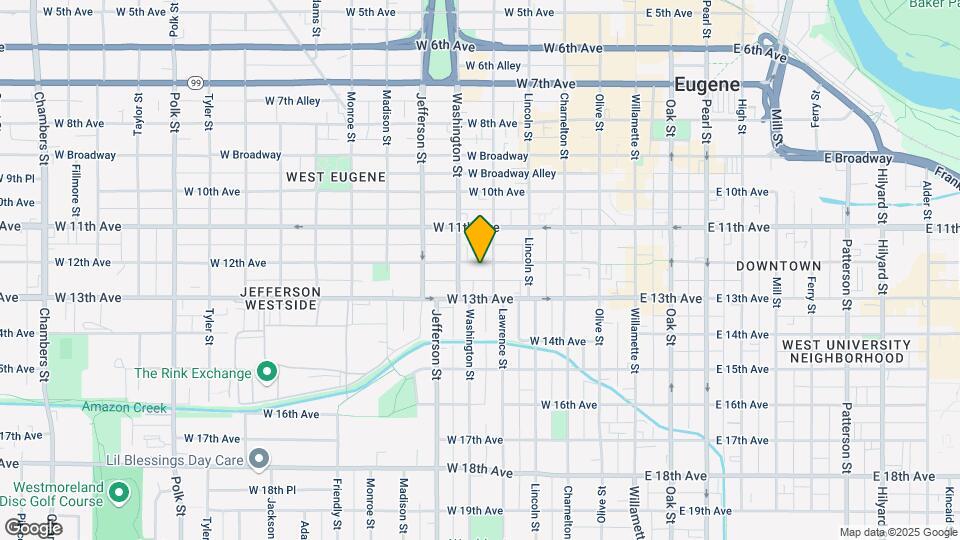 430 W 12th Ave Map and Location Details