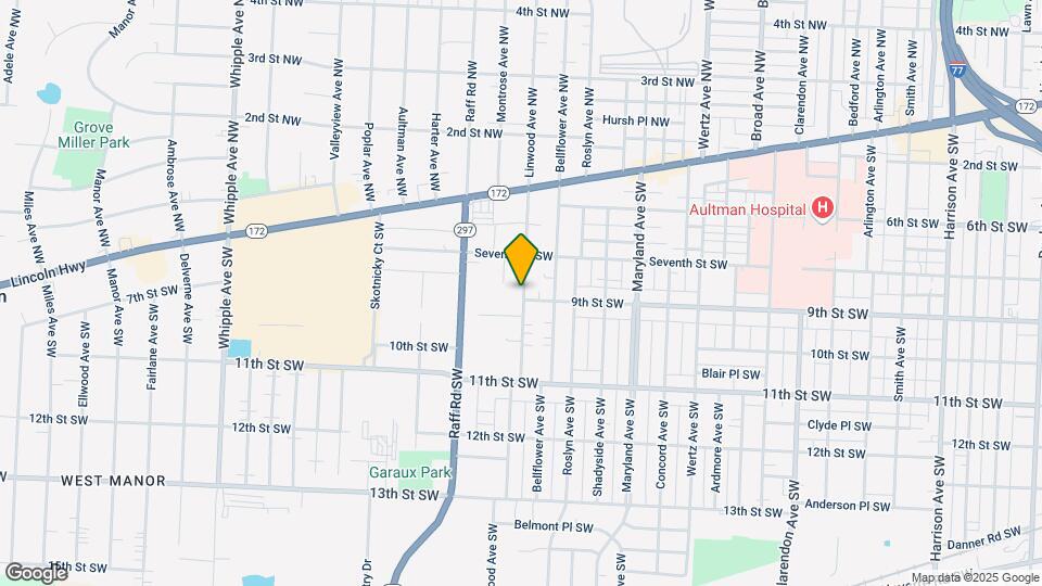 821 Linwood Ave SW Mapa y Detalles de la Ubicación