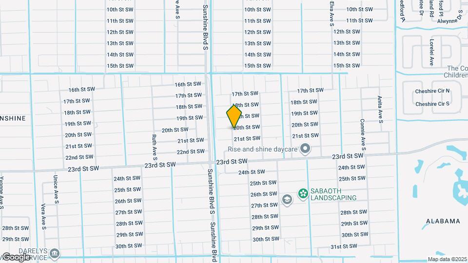 2933 20th St SW Map and Location Details