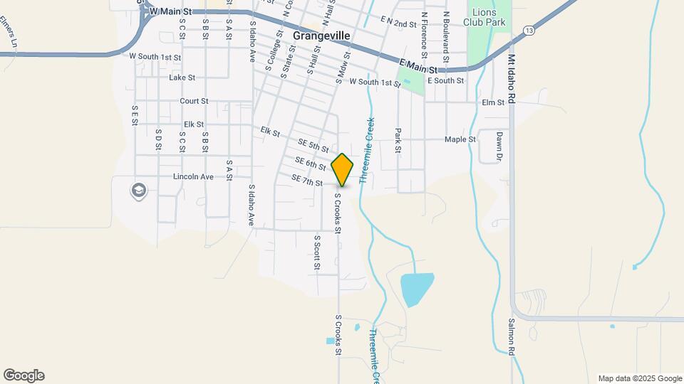 805 S Crooks St Map and Location Details