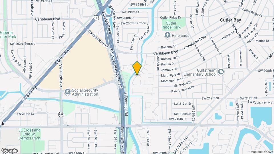 20901 SW 103rd Pl Map and Location Details