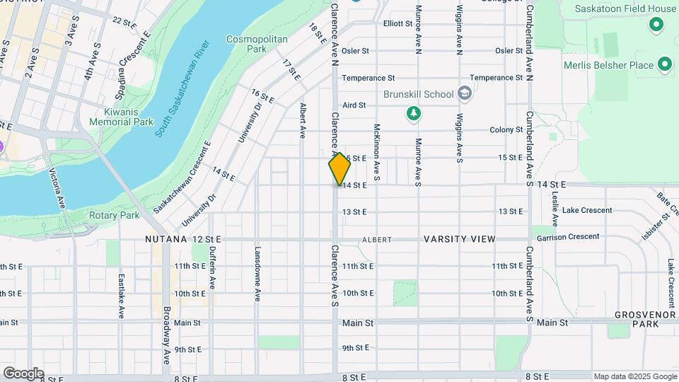 1002 14th St Map and Location Details