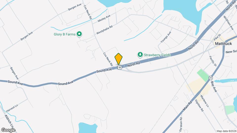 155 Sound Ave Map and Location Details