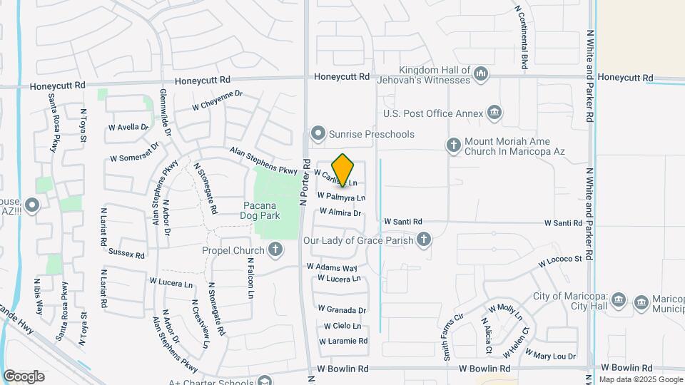 41300 W Palmyra Ln Map and Location Details