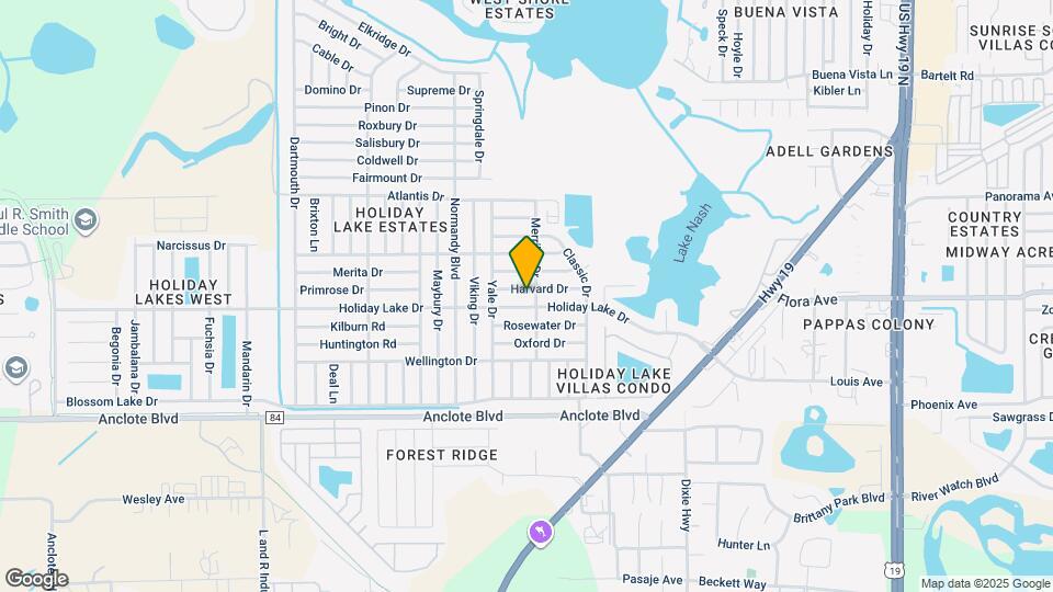 3544 Harvard Dr Map and Location Details