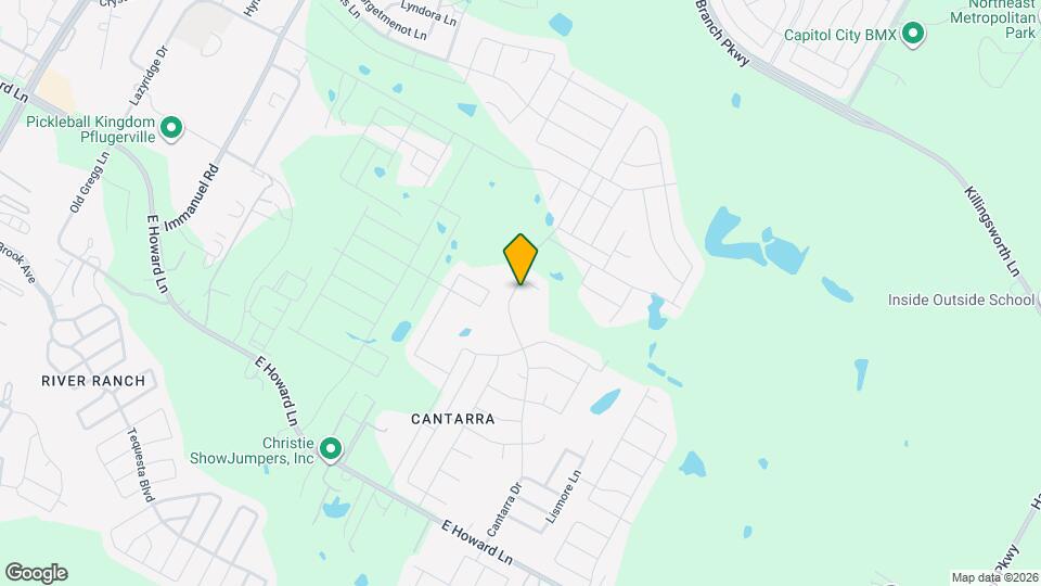 13721 Cantarra Dr Map and Location Details