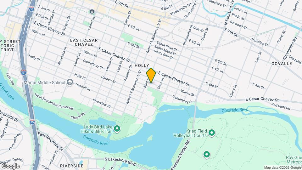 2306 Canterbury St Map and Location Details