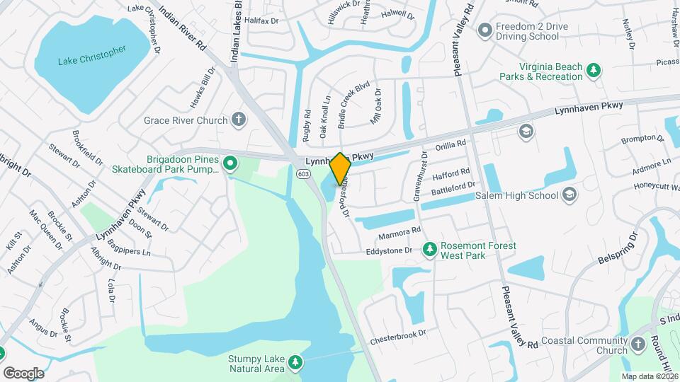 1329 Thamesford Dr Map and Location Details