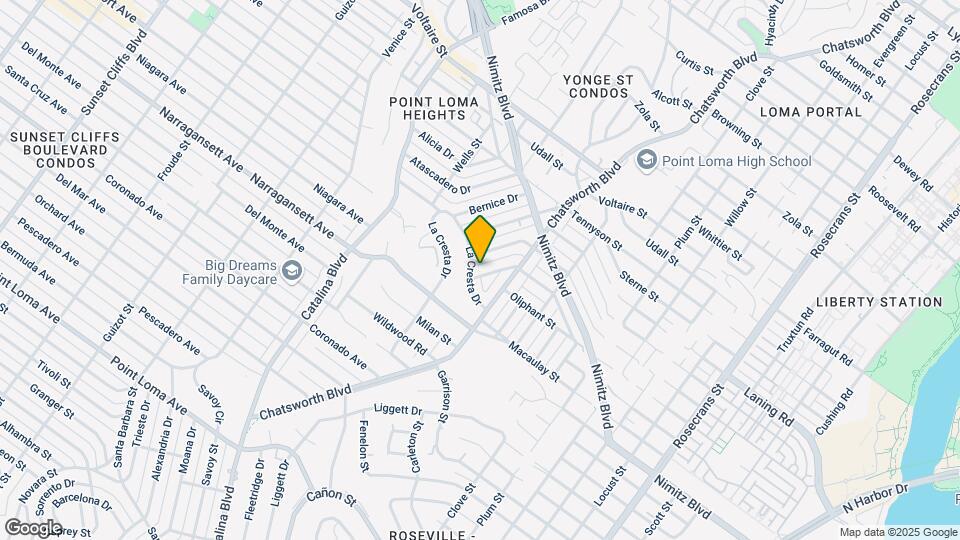 3766 Wawona Dr Map and Location Details