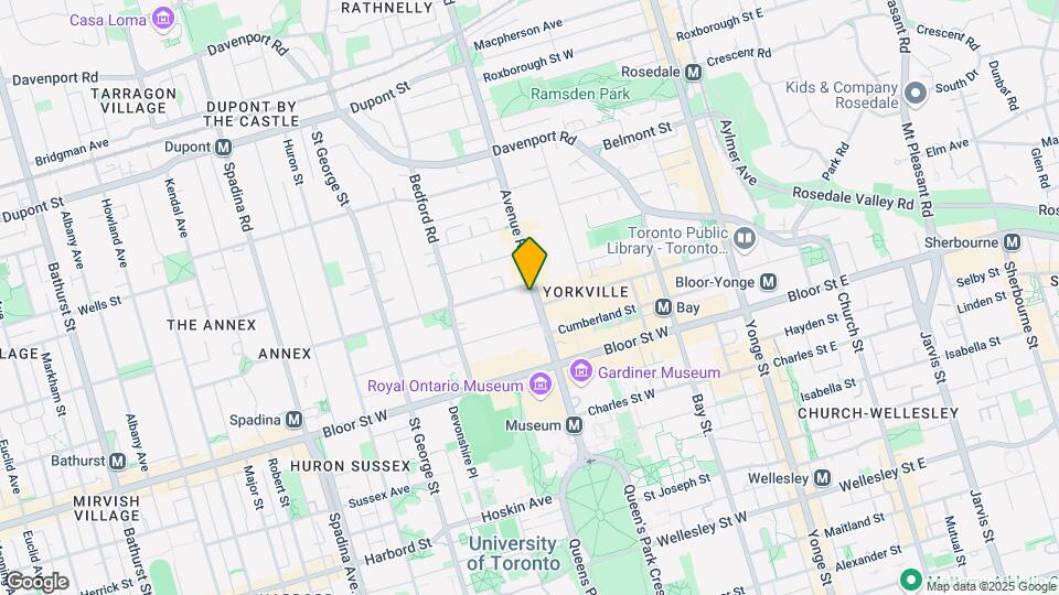 38-638 Avenue Rd Map and Location Details