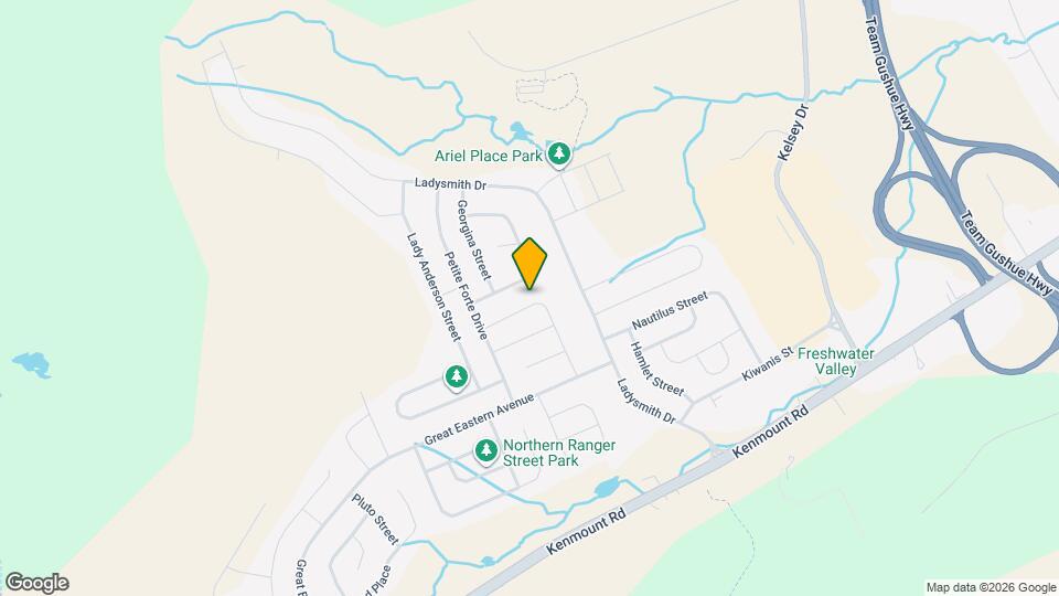 36 Dauntless Street Map and Location Details