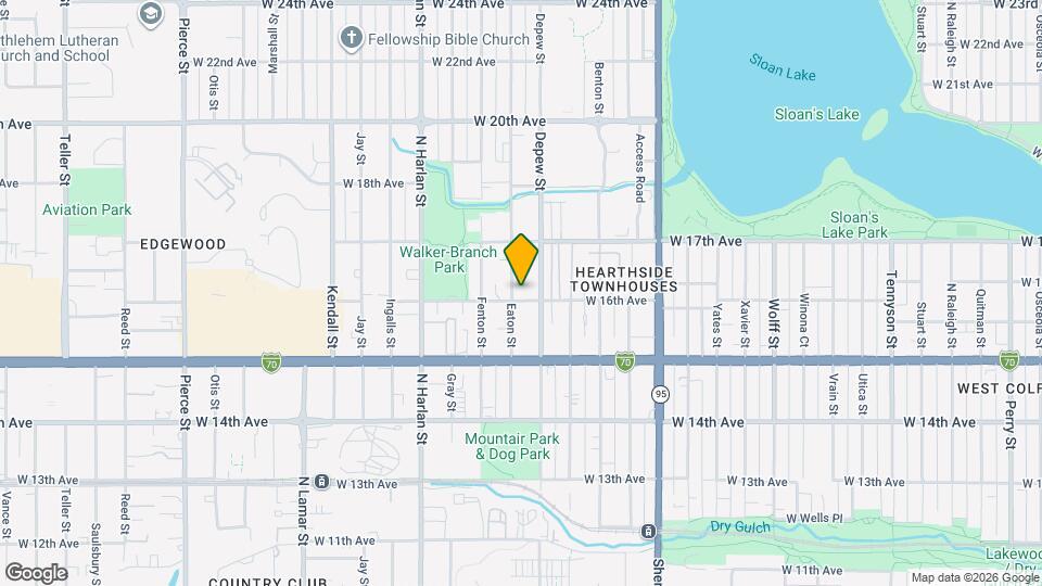 1620 Eaton St, Unit 1620 Mapa y Detalles de la Ubicación