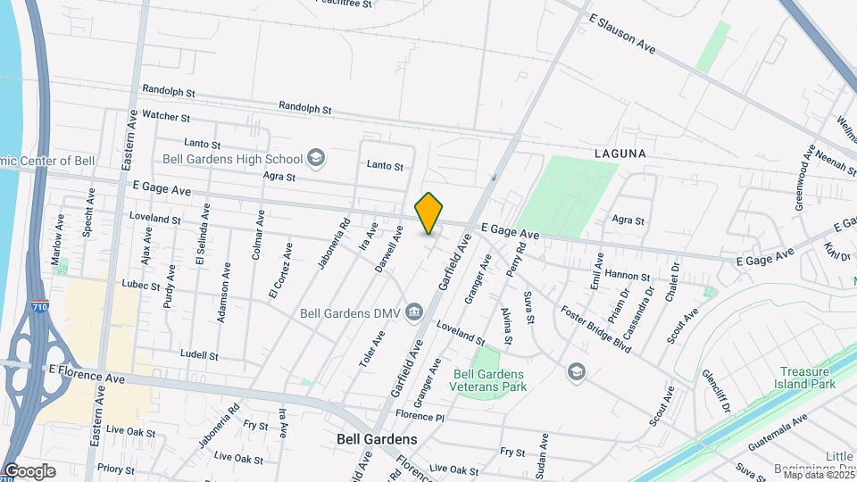 6350-6390 Gage Ave Mapa y Detalles de la Ubicación