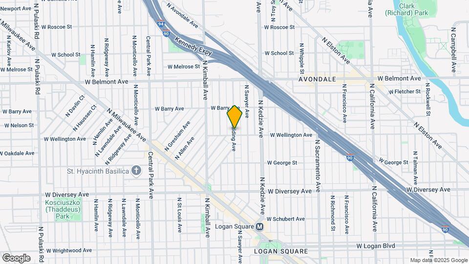 3007 Spaulding N Ave, Unit 1 Map and Location Details