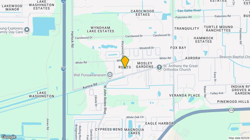 1655 Marywood Rd Map and Location Details