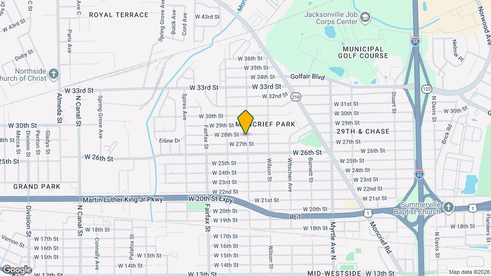 3724 Grunthal St Map and Location Details