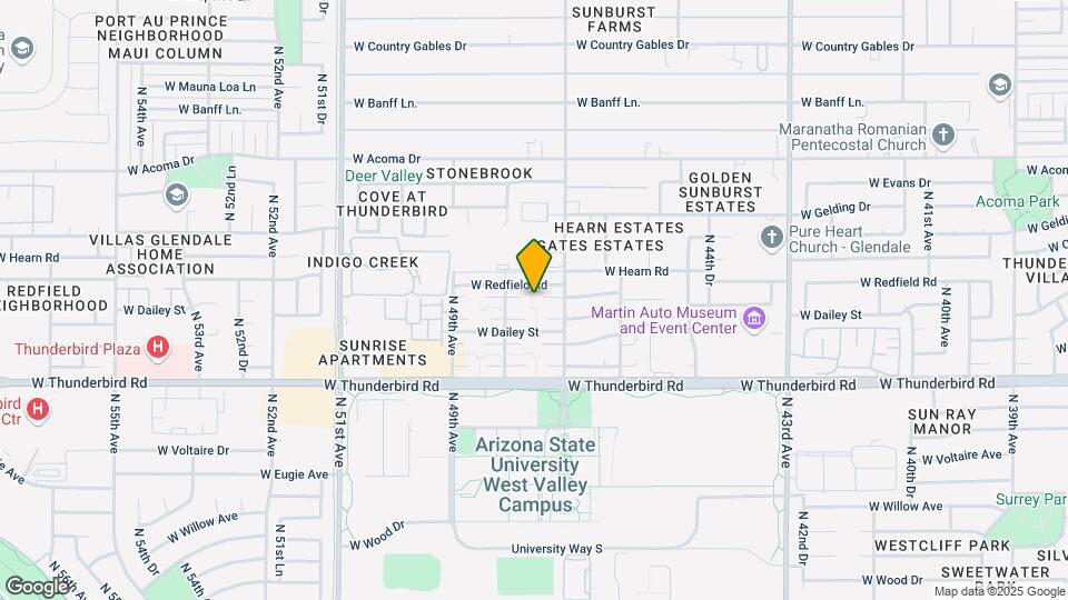 14050 N 47th Ave Map and Location Details