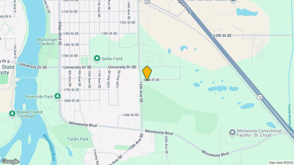 1518 16th St SE Map and Location Details