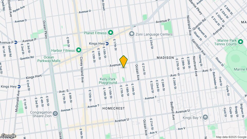 1812 E 18th St Mapa y Detalles de la Ubicación