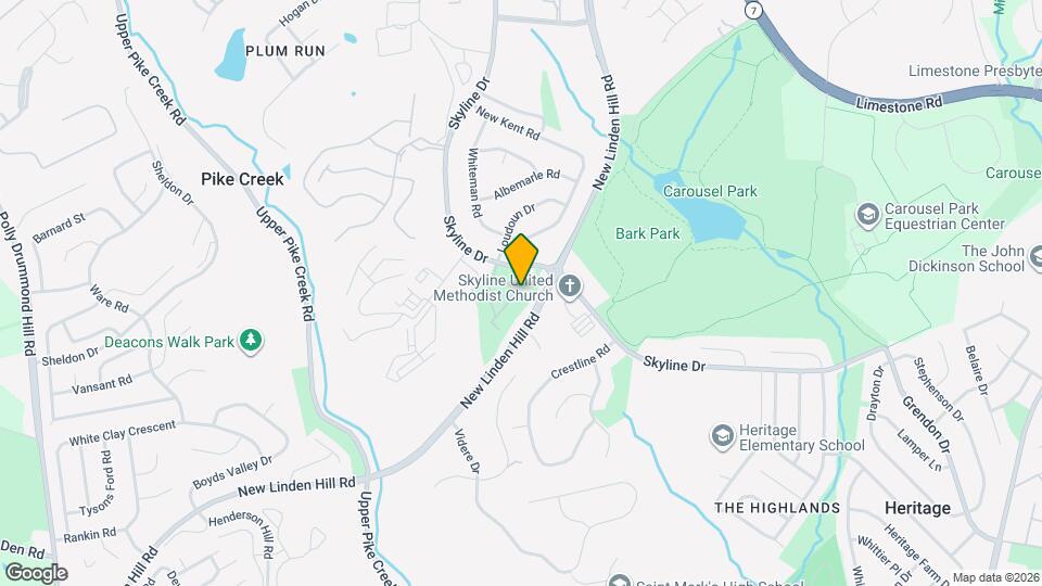 5416 Valley Green Dr Map and Location Details