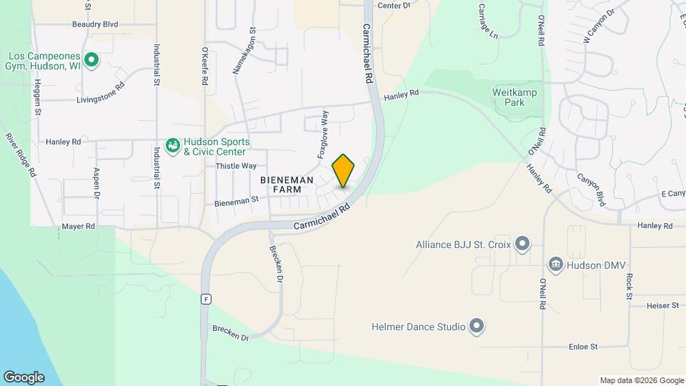 1902 Aster Bay Mapa y Detalles de la Ubicación