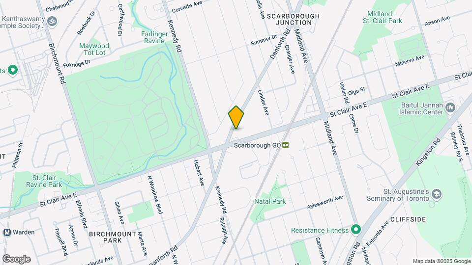 679 Danforth Rd Map and Location Details