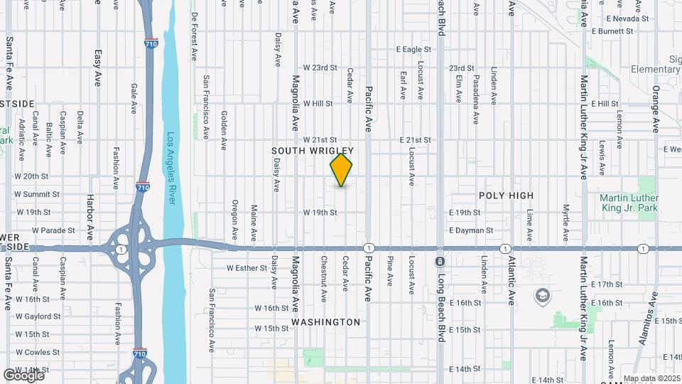 1951 Cedar Ave Map and Location Details