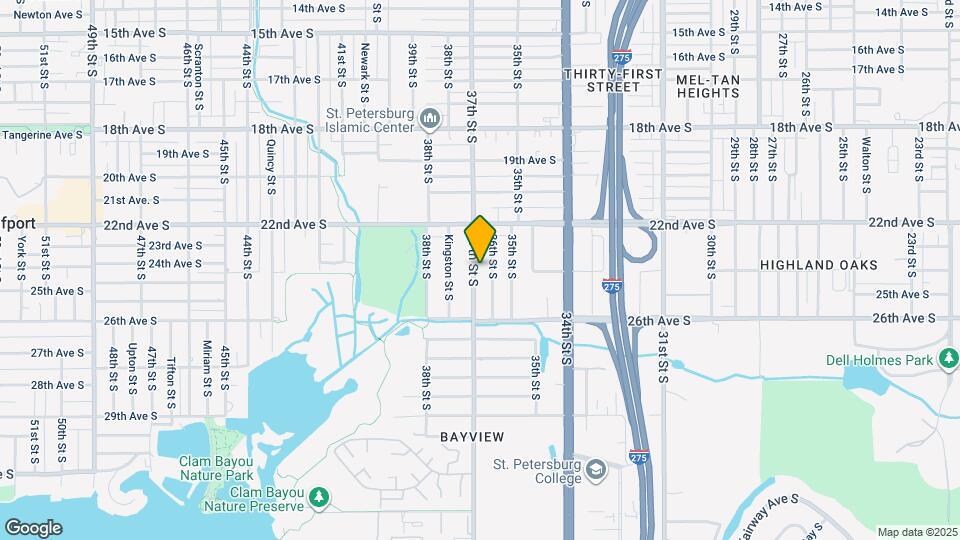 2348 37th St S Map and Location Details
