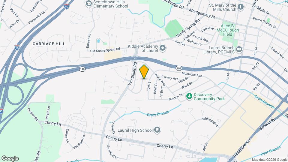 15309 Alan Dr Map and Location Details