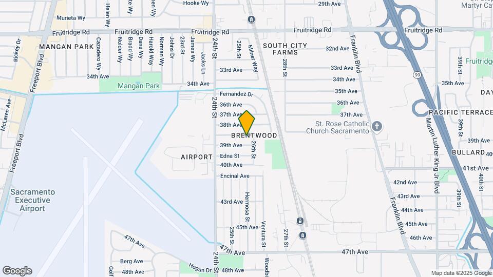 2609 Fernandez Dr Map and Location Details